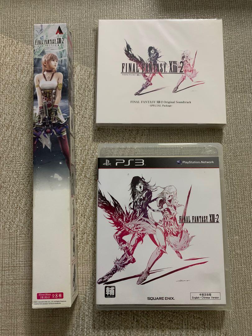 二手限定版PS3 Final Fantasy XIII-2 主機連game, 電子遊戲, 電子遊戲