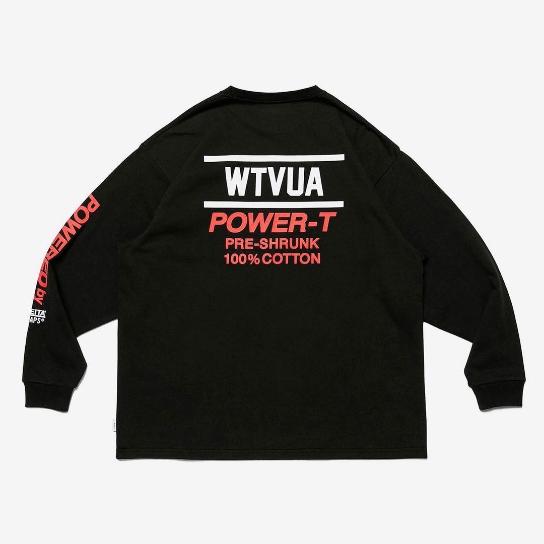 日本直送代購WTAPS POWER-T ONEITA L/S TEE 2022. AW ITEM