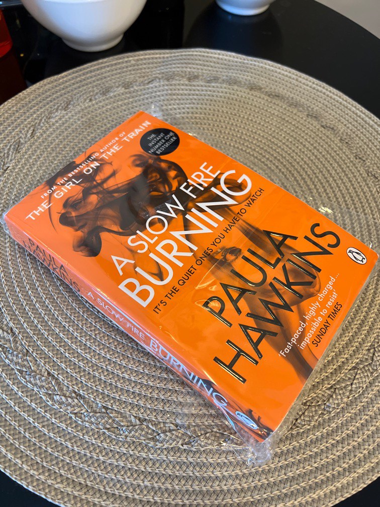 A Slow Fire Burning book by Paula Hawkins, Hobbies & Toys, Books