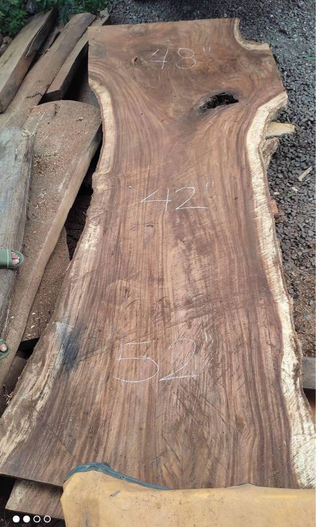 Acacia wood slab oversize, Furniture & Home Living, Furniture, Tables