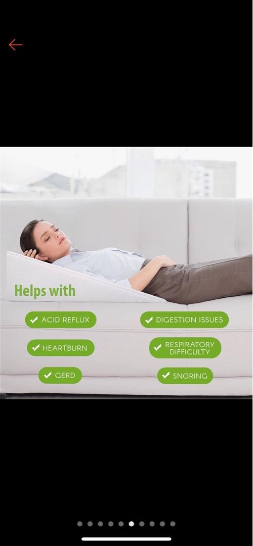 Acid reflux pillow, Furniture & Home Living, Bedding & Towels on Carousell