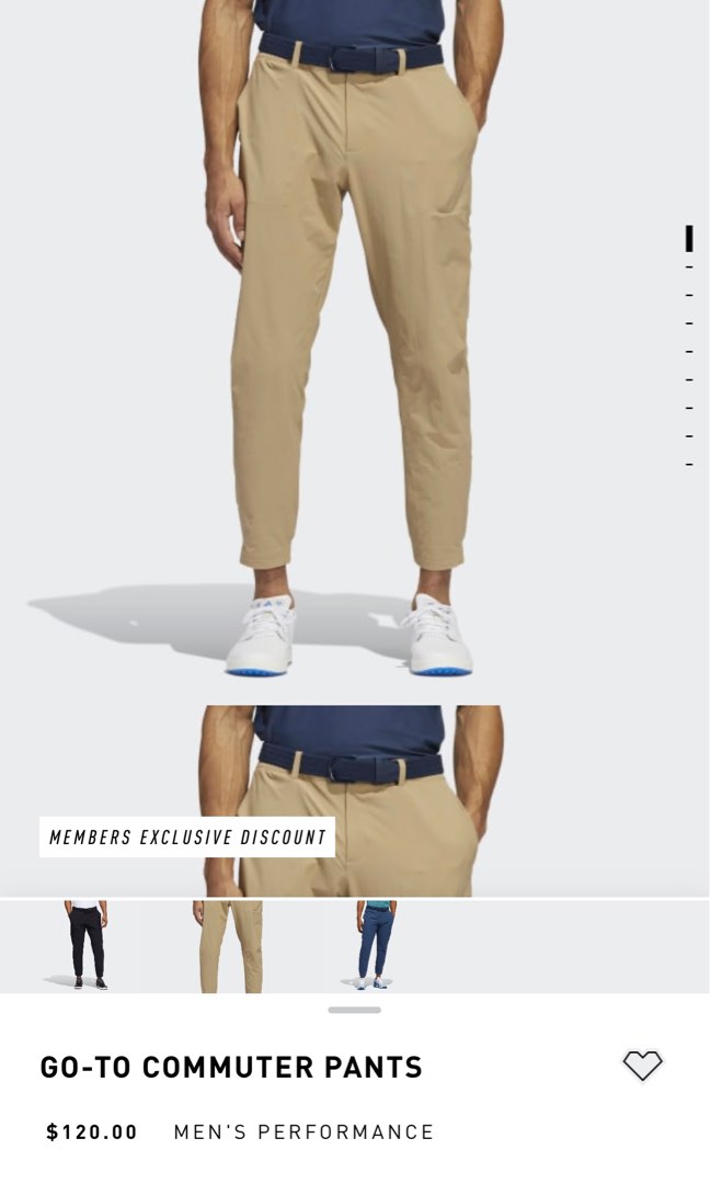 Adidas GoTo Commuter Pants, Men's Fashion, Bottoms, Joggers on Carousell