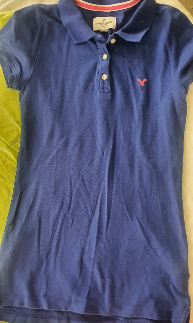 AE polo slim fit, Women's Fashion, Tops, Shirts on Carousell