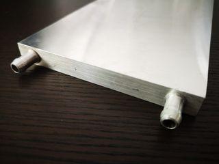 Aluminum block water cooling large