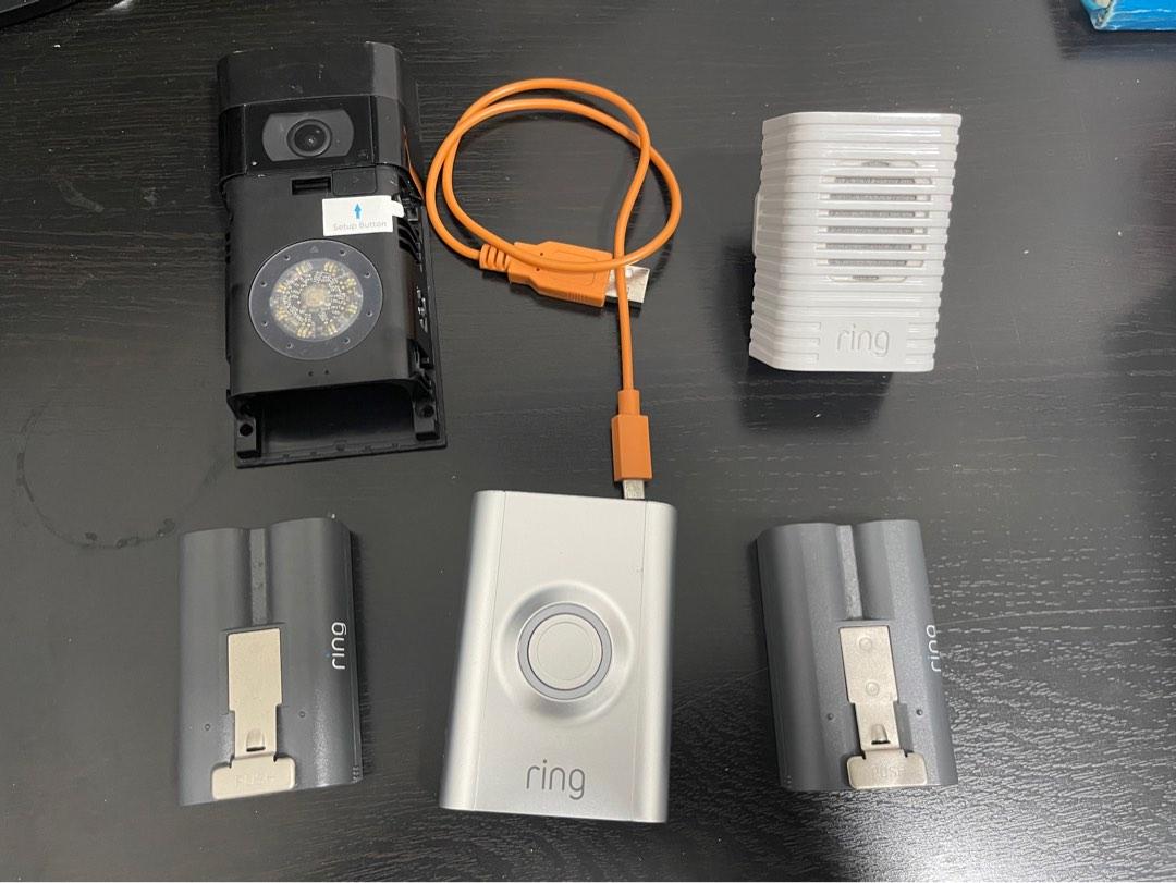 Amazon Ring Video doorbell 2 with chime and echo dot, Furniture & Home