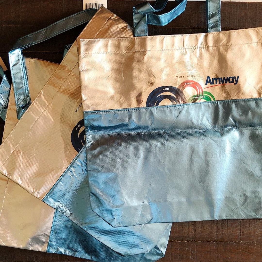 Amway Limited Recycle Reusable Bag set of 3, Women's Fashion, Bags