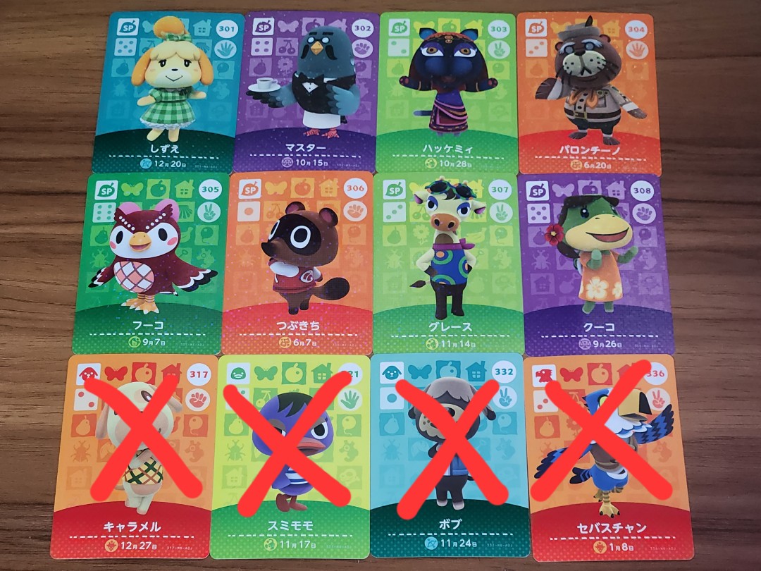 Animal Crossing Amiibo Card, Hobbies & Toys, Toys & Games on Carousell
