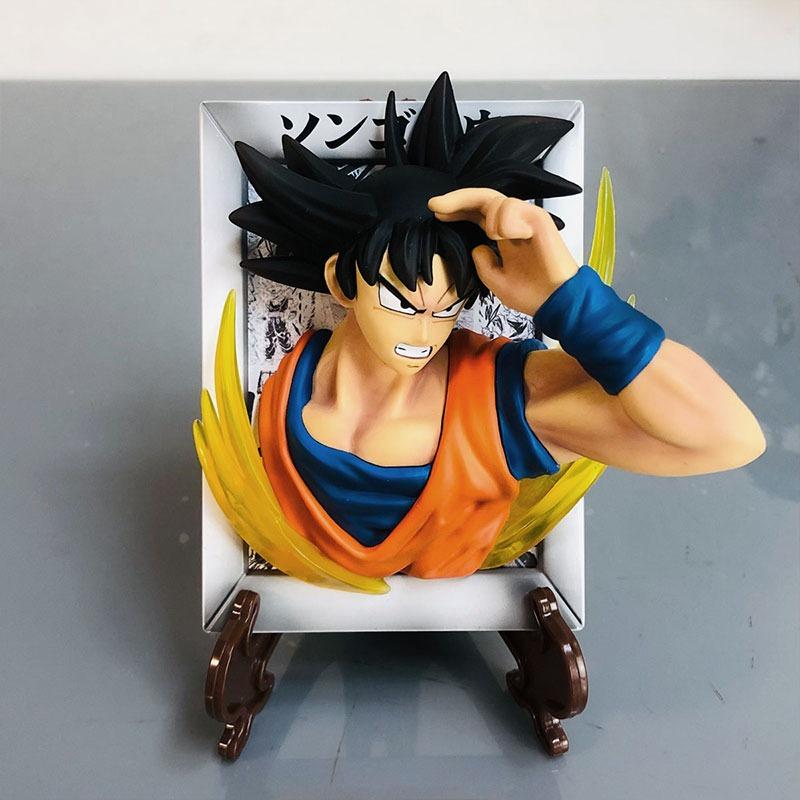 Anime Dragon Ball Z Saiyan Goku Vegeta Action Figure DBZ Animation ...