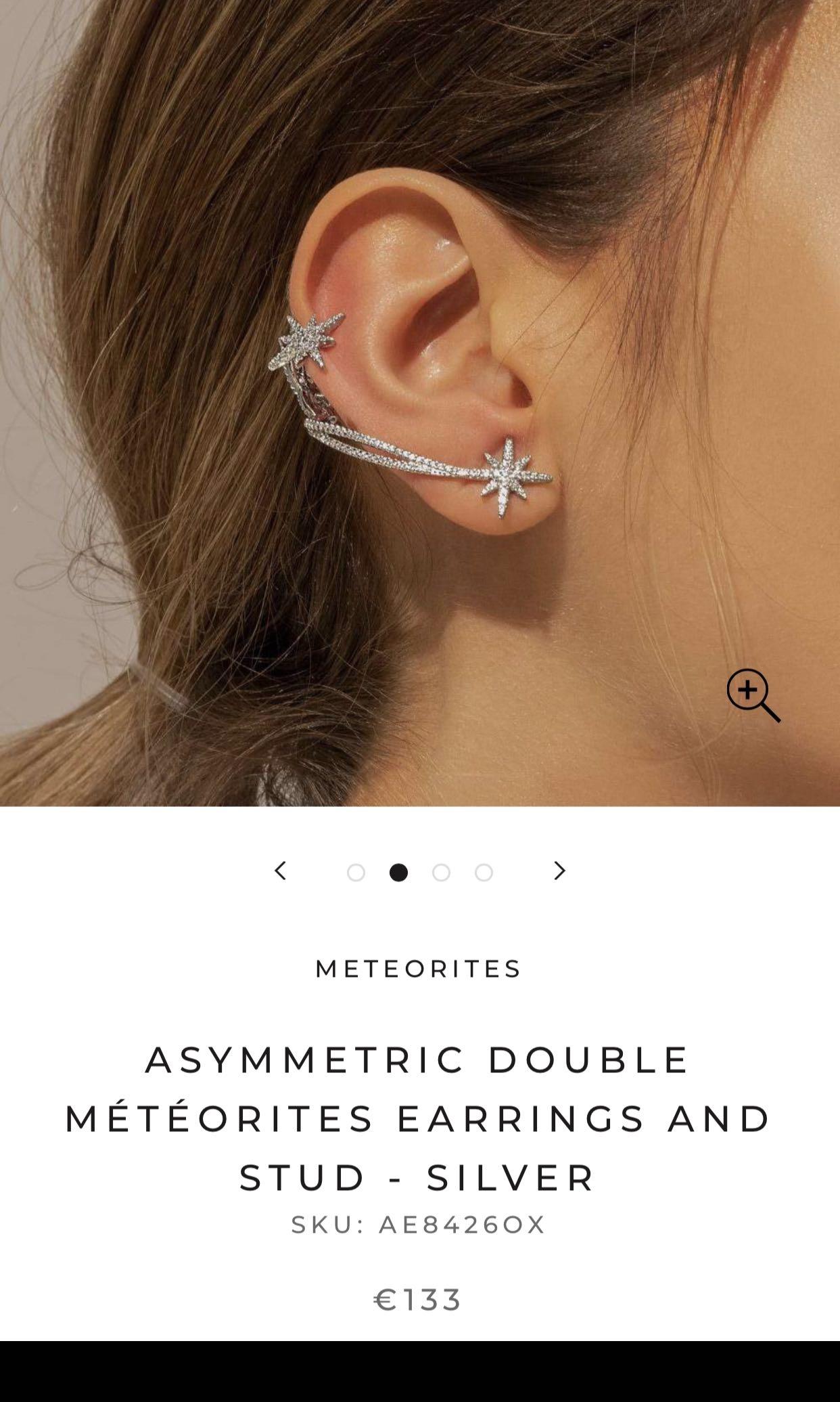 APM Monaco Meteorites Ear Cuff Women s Fashion Jewelry
