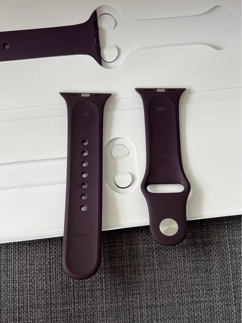 Apple Watch 41mm Dark Cherry Sport Band, Mobile Phones & Gadgets, Wearables & Smart Watches on