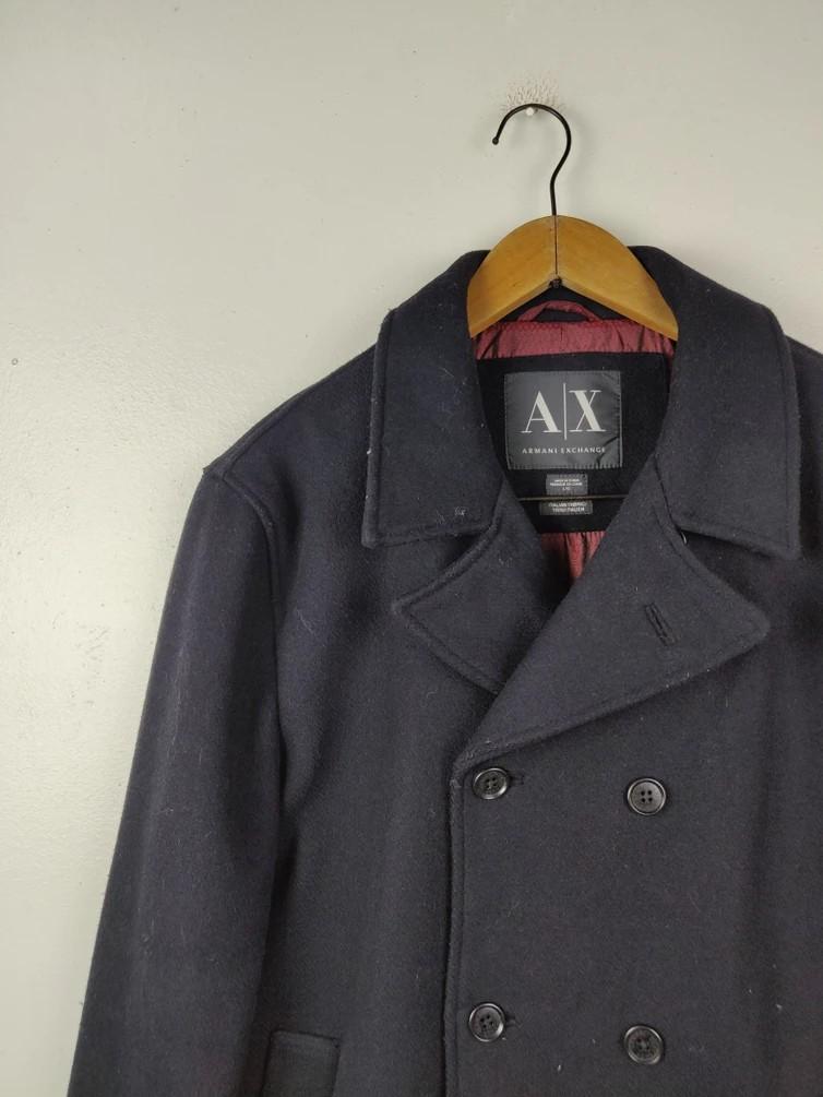 Armani Exchange Peacoat Navy Double Breast Jacket, Men's Fashion, Coats,  Jackets and Outerwear on Carousell