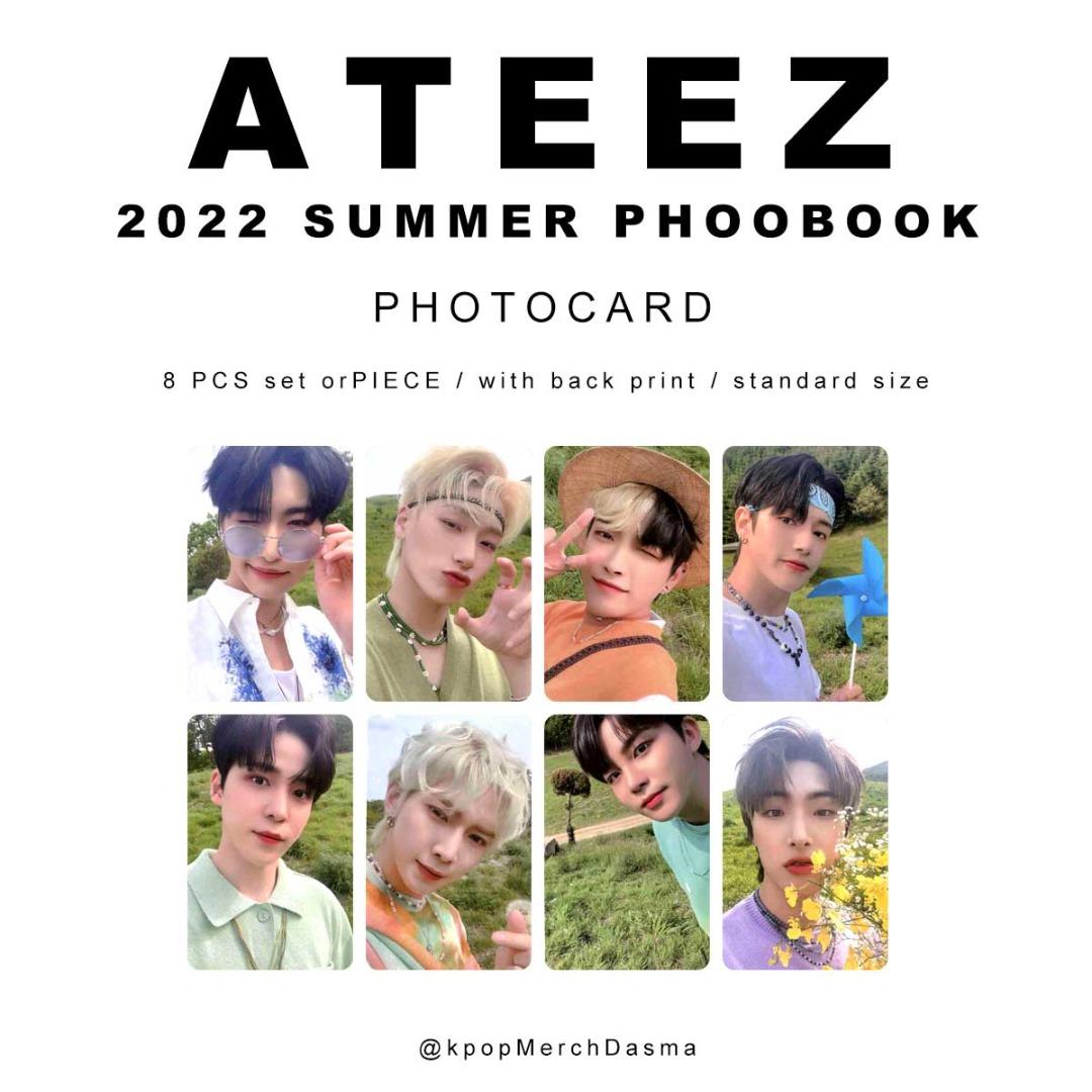 ATEEZ 2022 Summer Photobook Photocards, Hobbies & Toys, Memorabilia