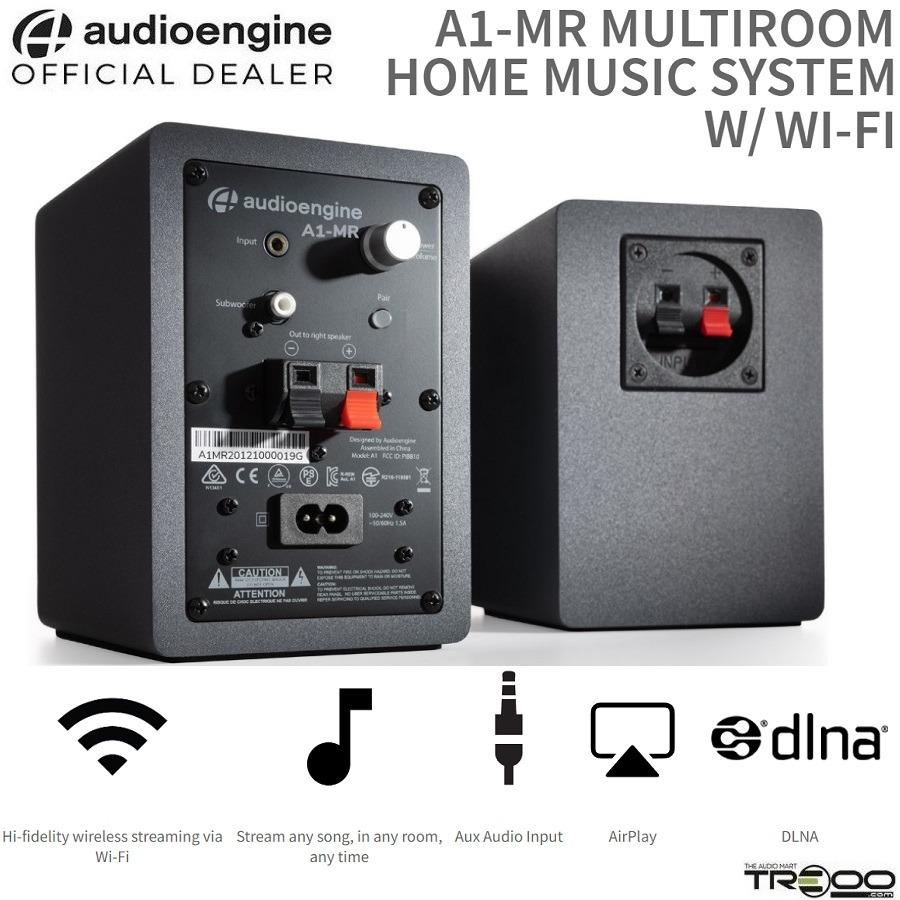 [Official] Audioengine A1MR MultiRoom WiFi Bookshelf Speakers Desktop