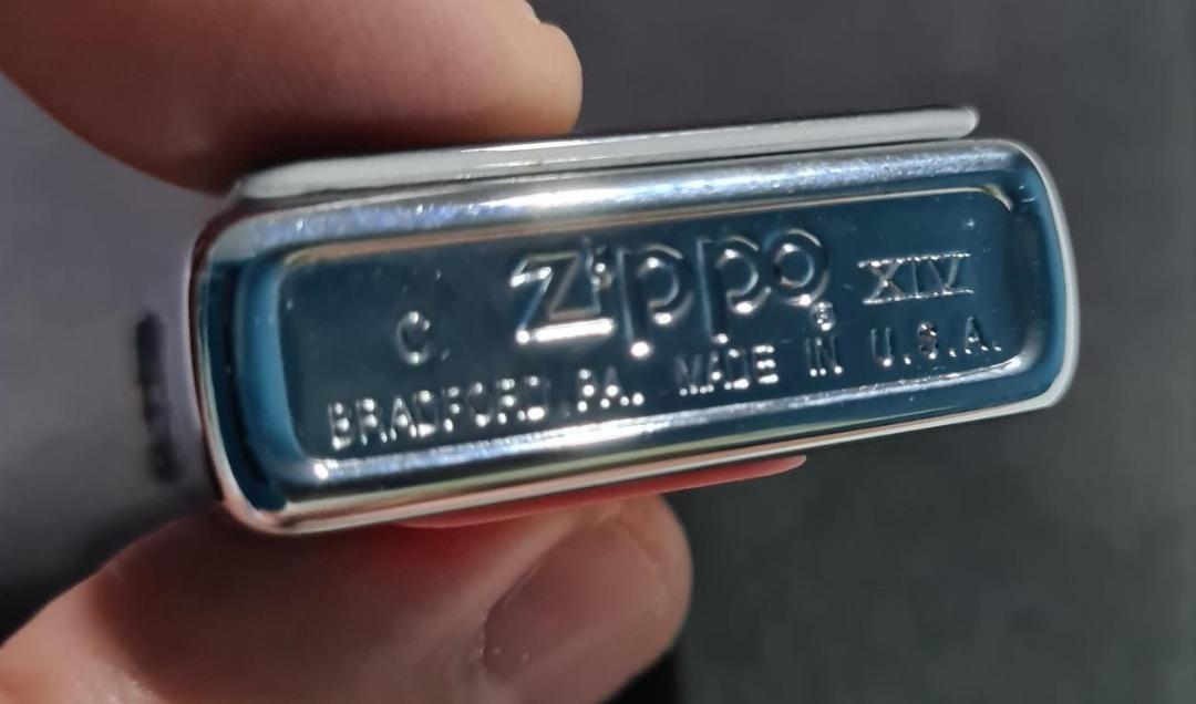 Authentic Vintage Cambridge Diner Graphics Chrome ZIPPO Lighter 1998