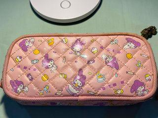 Authentic Vintage My Melody Quilted Pen Case/ Long wallet