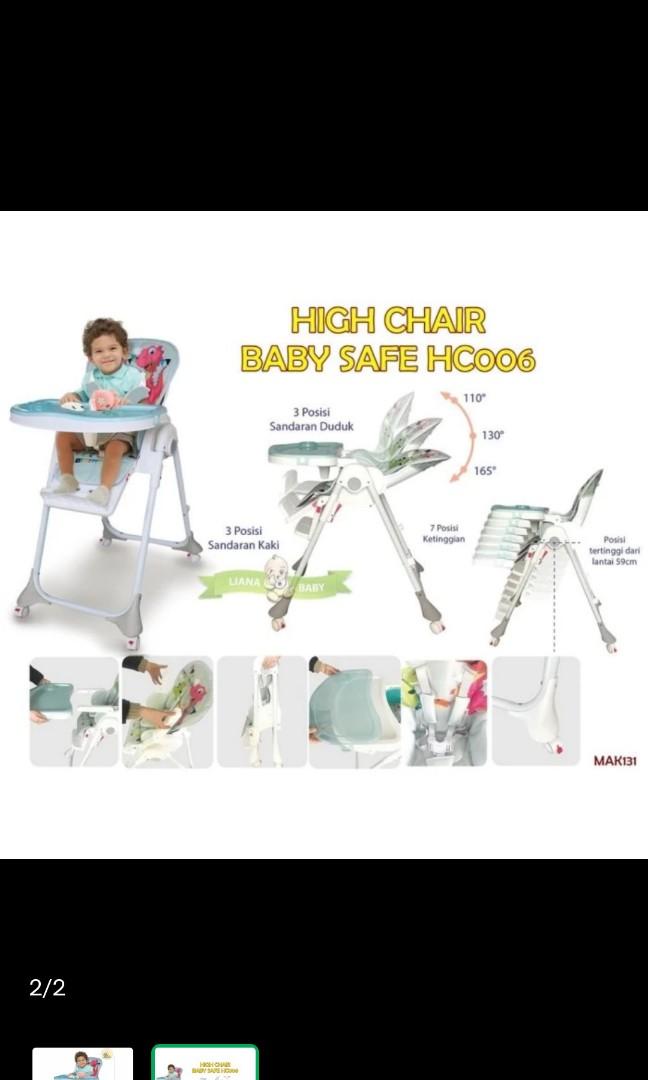 Baby safe deals high chair hc006