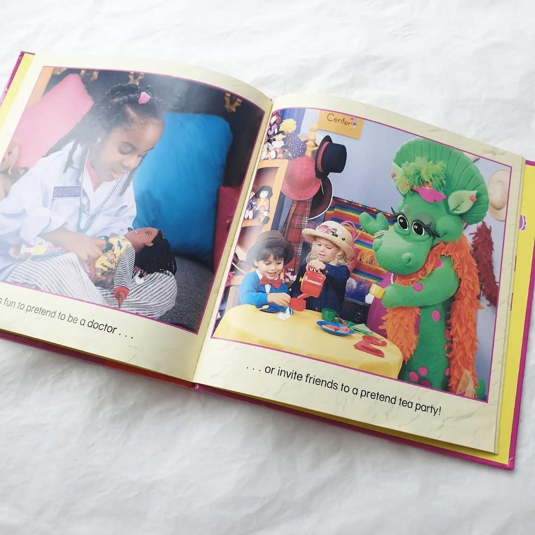 Barney & Baby Shop Go To School, Hobbies & Toys, Books & Magazines