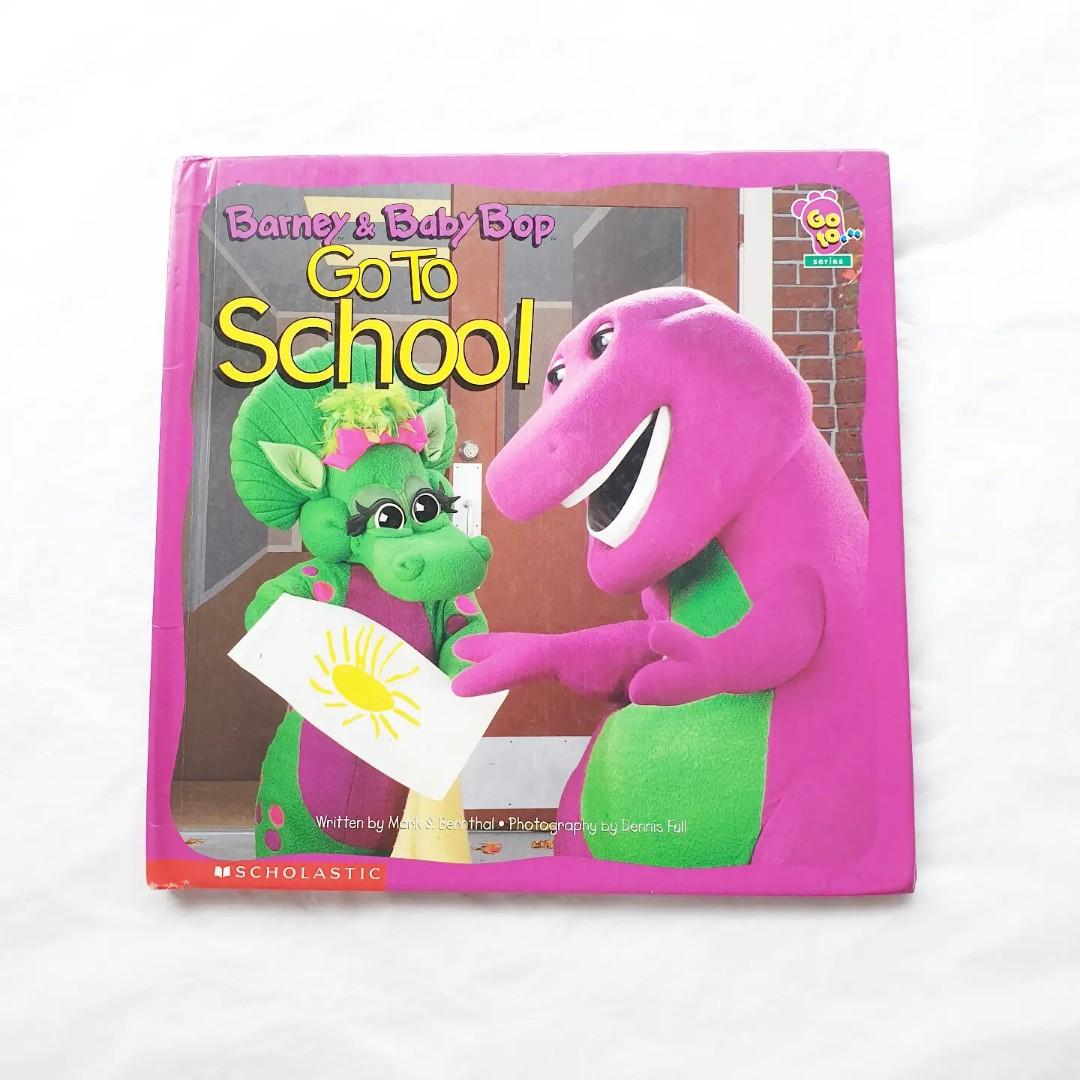 Barney And Baby Shop Go To School Hobbies And Toys Books And Magazines
