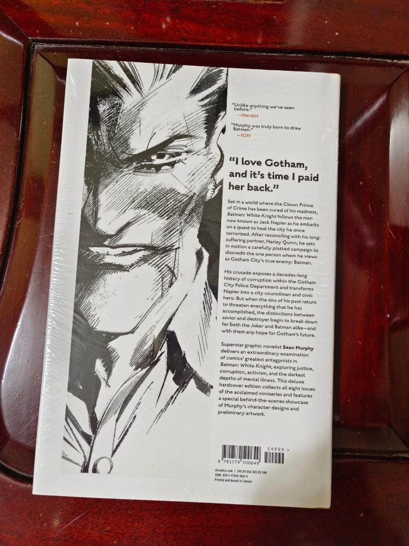 Batman: White Knight Deluxe Edition, Hobbies & Toys, Books & Magazines,  Comics & Manga on Carousell