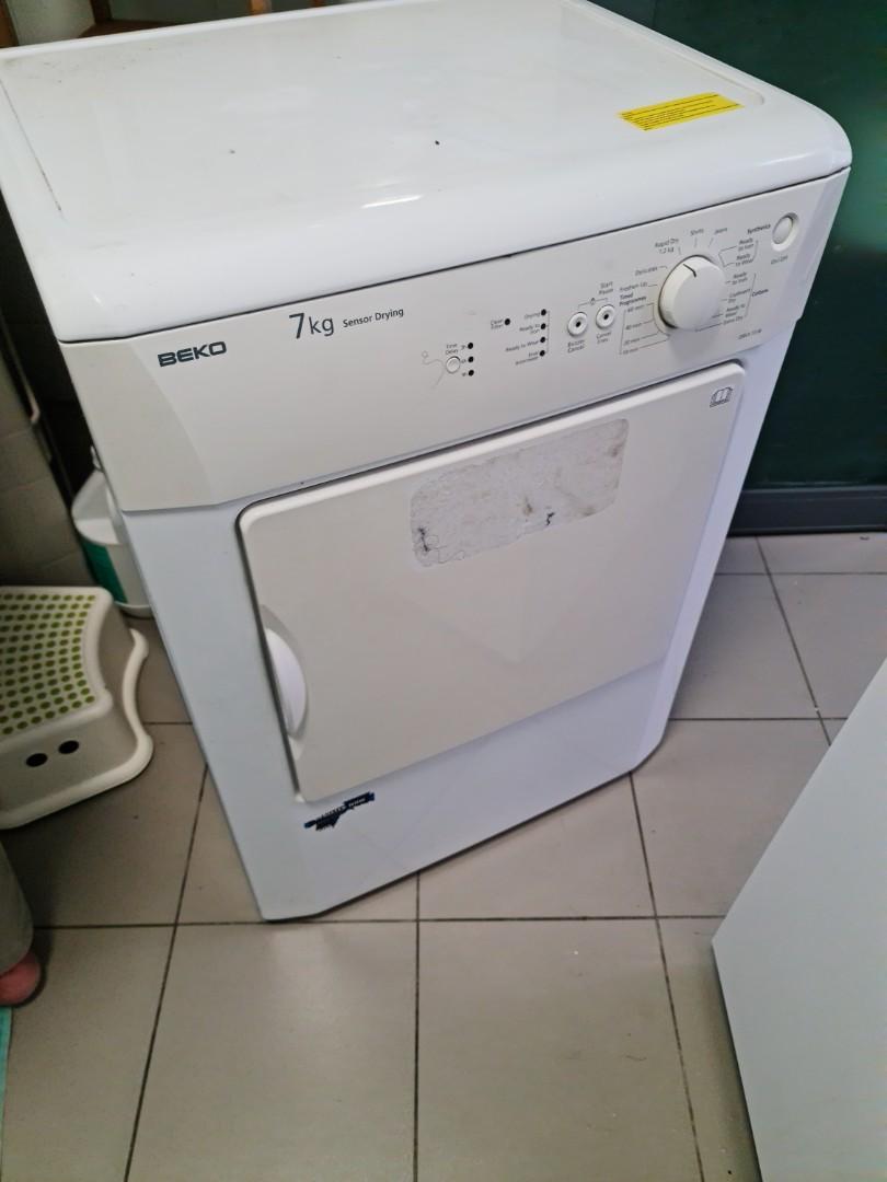 Beko dryer, TV & Home Appliances, Washing Machines and Dryers on Carousell