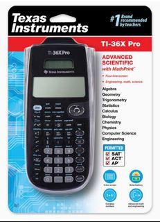 BNEW Texas Instruments TI-36X Pro Advanced Scientific Calculator