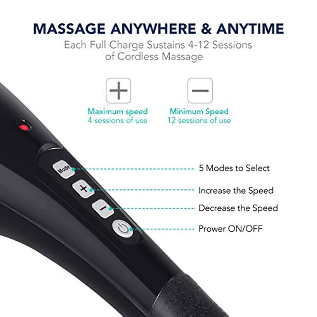 NAIPO MGPC-5610 Cordless Percussion Massager with Multi-Speed Vibration -  iPon - hardware and software news, reviews, webshop, forum