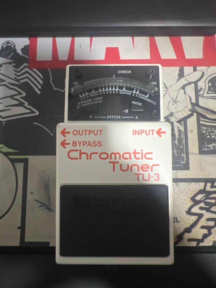 Boss Chromatic Tuner TU3, Hobbies & Toys, Music & Media, Music