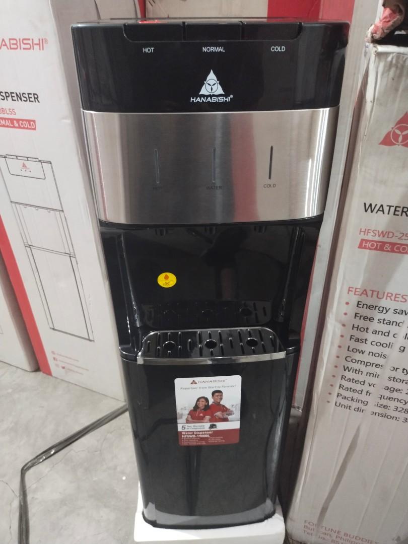 Bottom load Hanabishi Water Dispenser(Hot,Warm and Cold)HFSWD1900BL