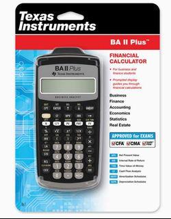 BRAND NEW SEALED Texas Instruments BA II 2 Plus Financial Calculator TI BA 2 Plus CFA Calcu