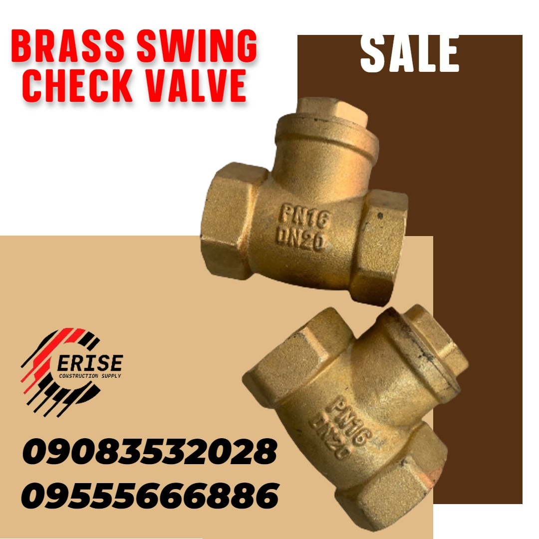 BRASS SWING CHECK VALVES FOR SALE, Commercial & Industrial, Industrial