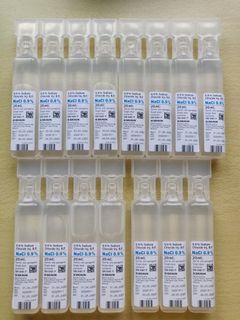 Braun Sodium Chloride NaCl 0.9% 20mls Saline Solution