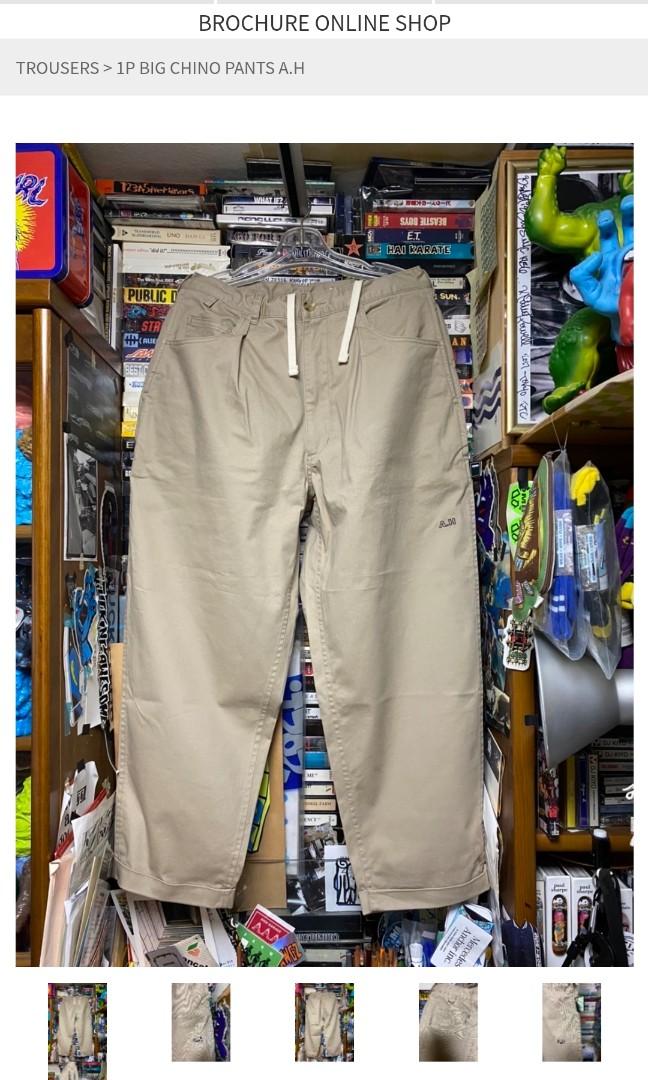 専門店では 希少BROCHURE A.H PANTS CHINO BIG 1P パンツ 