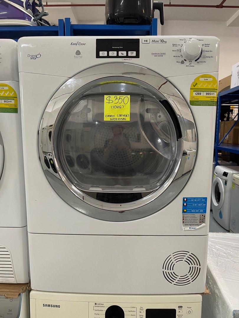 CANDY CONDENSER DRYER 10KG GVCD1013BS Condition 9/10 350 Delivery