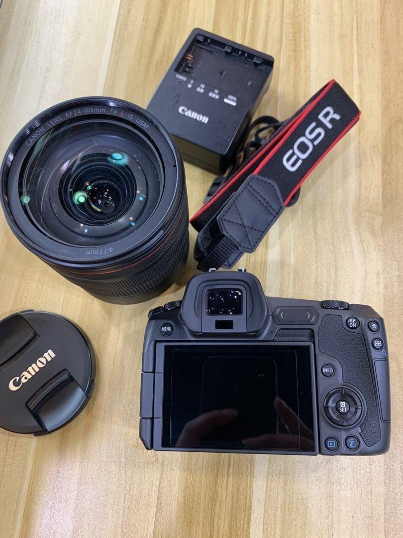 Canon EOS R + RF 24-105mm f4 L 24-105, 相機攝影, 鏡頭及裝備在