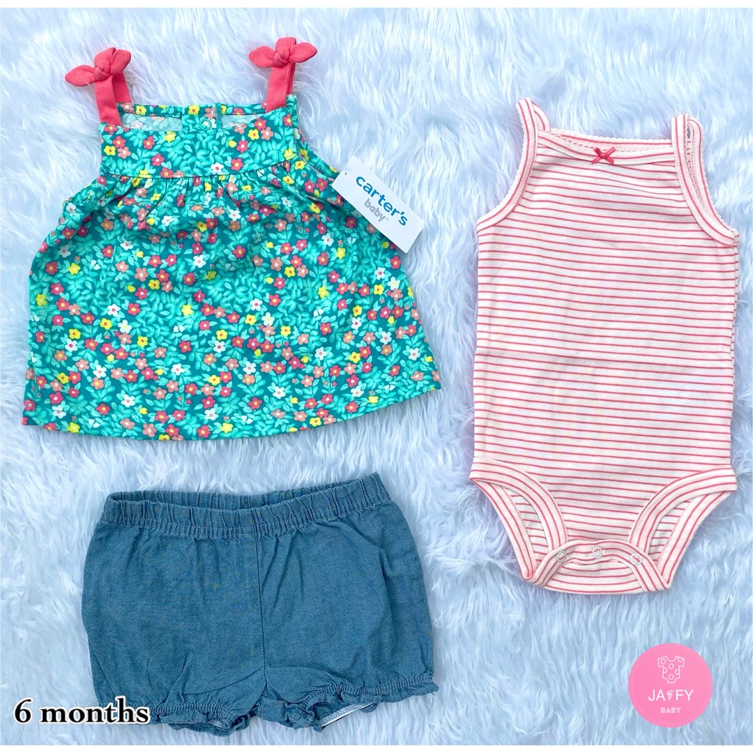 Carter’s 3 piece set, Babies & Kids, Babies & Kids Fashion on Carousell