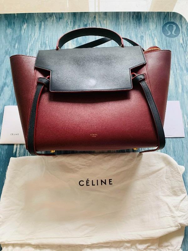 Celine belt bag smooth top calfskin