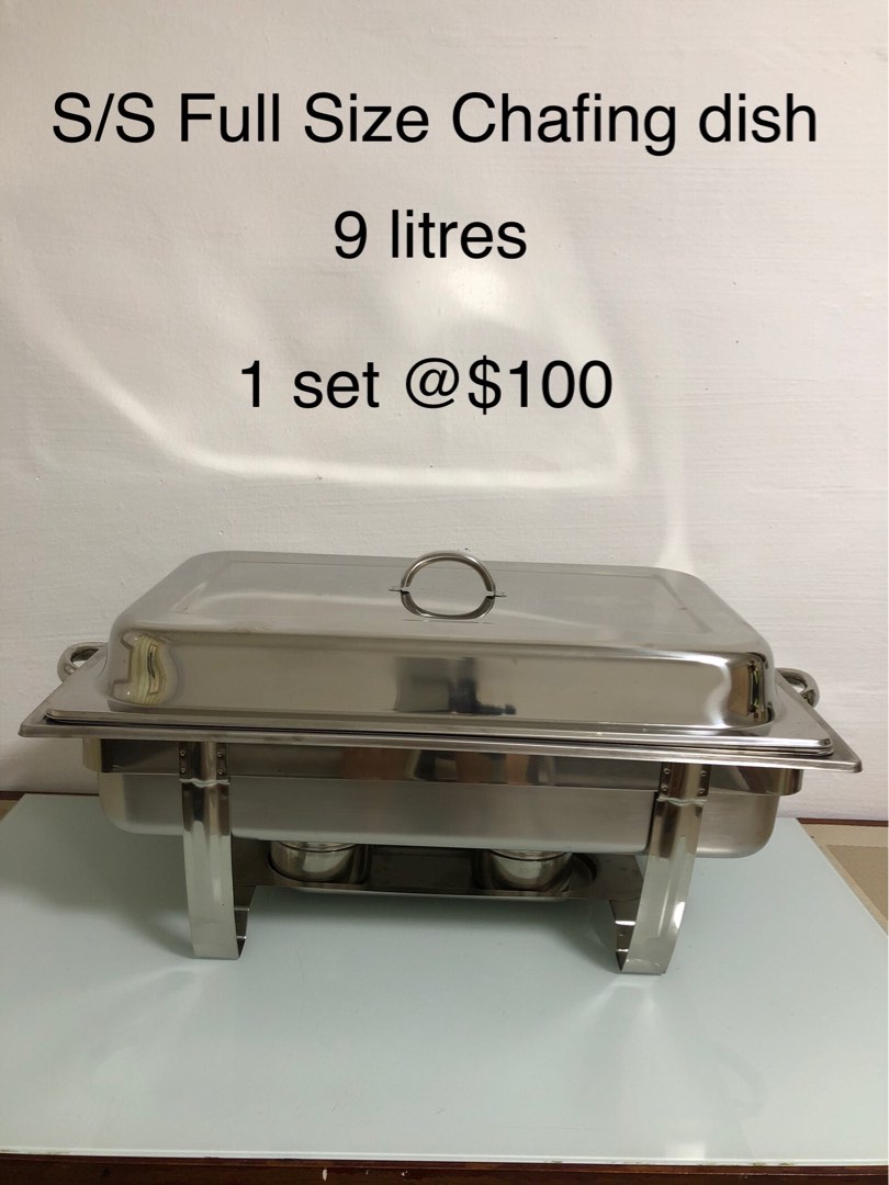 Chafing Dish (Full Size), Furniture & Home Living, Kitchenware