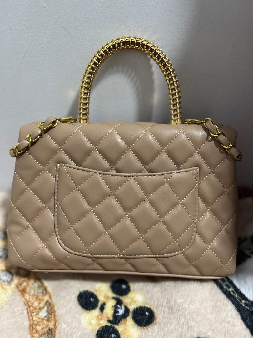 Khaki chanel bag outlet