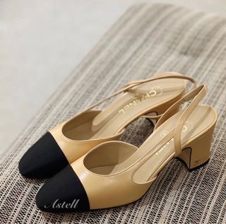 Chanel slingback sale on sale