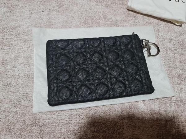 Lady dior calfskin wallet on sale