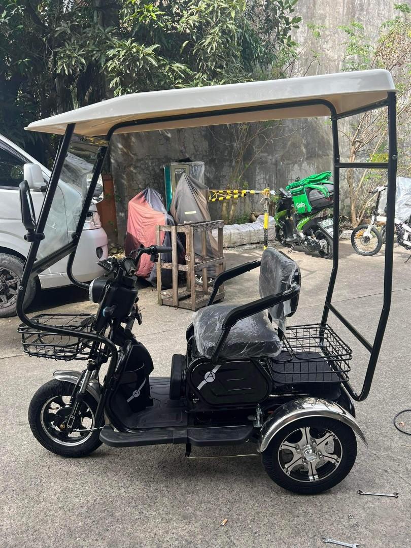 CODE 001B - 3 WHEELS E-TRIKE WITH ROOF & WINDSHIELD 👉🏻10" TIRE SIZE (Category: Bicycles) located in Pasig City. Submitted by gemma_00 (Listing ID 1188902337, Image 3). Description: Eto naaaaa 🥰 Lumapag na ♥️ CODE 001B - 3 WHEELS E-TRIKE WITH ROOF & WINDSHIELD 👉🏻10" TIRE SIZE 💸❗₱33,500 ❗₱38,000 INSTALLMENT PRICE (HOME CREDIT AND CREDIT CARD) with CERTIFICATE OF OWNERSHIP ✅PWEDE INSTALLMENT ✅HOME CREDIT ✅ALL MAJOR CREDIT CARDS ACCEPTED 📌Spec