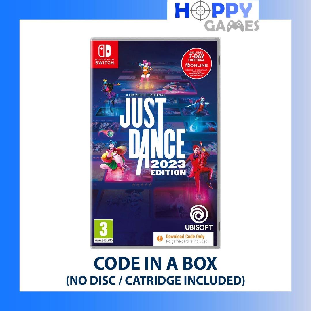 CHOOSE OPTION] *CODE IN BOX ONLY - READ DESCRIPTION* Just Dance 2023  Nintendo Switch, Video Gaming, Video Games, Nintendo on Carousell