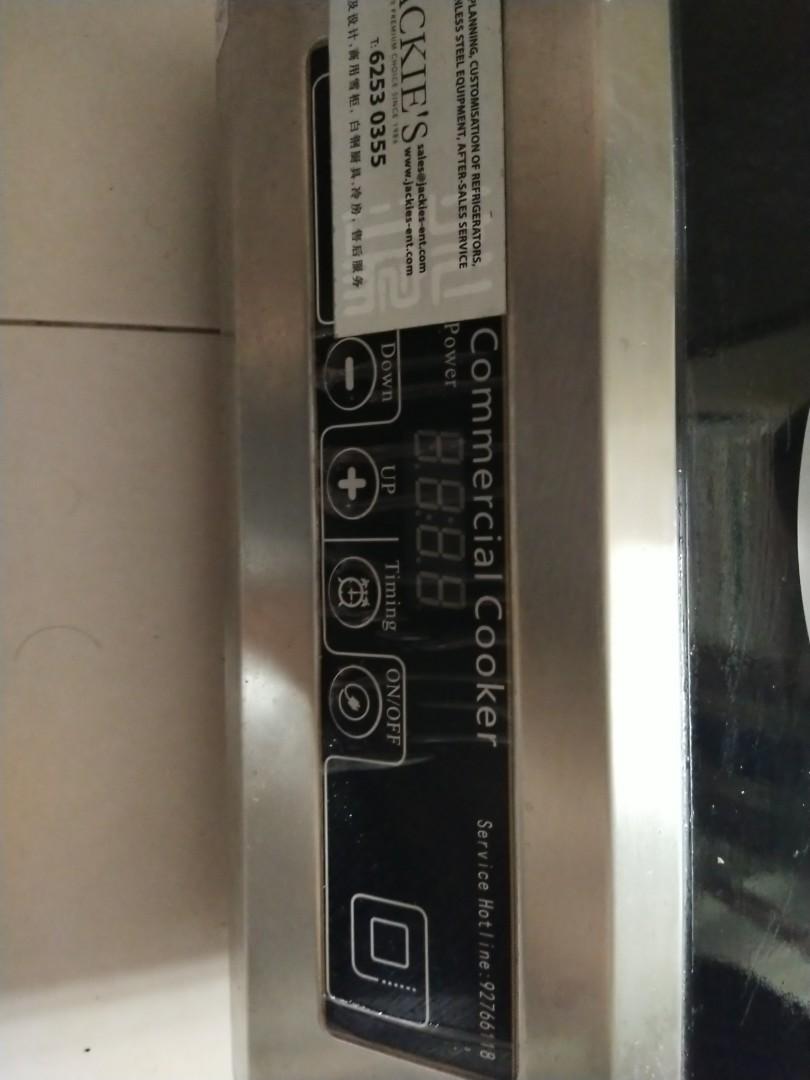 Commercial induction cooker, TV & Home Appliances, Kitchen Appliances