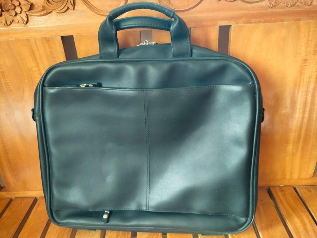 Dell leather laptop bag, Computers & Tech, Parts & Accessories, Laptop Bags & Sleeves on Carousell