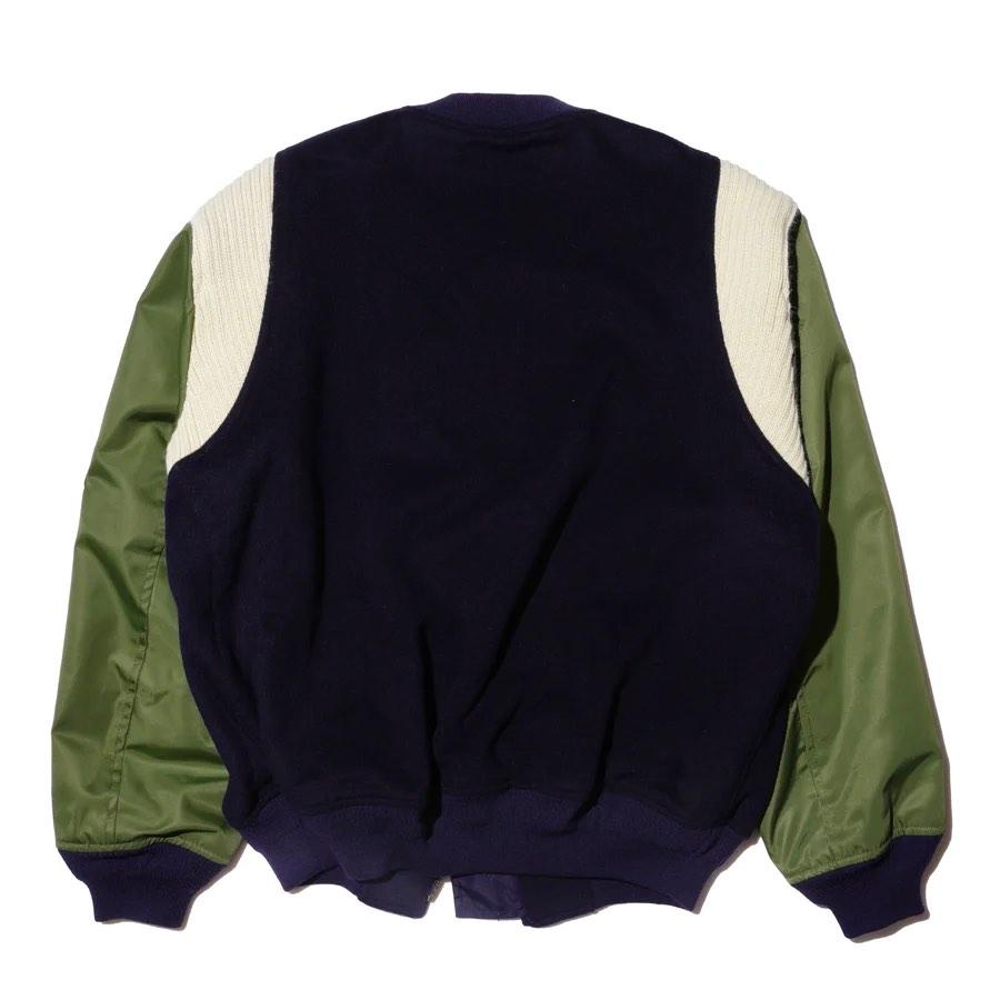 DIGAWEL Patchwork MA-1 Jacket, 男裝, 上身及套裝, 衛衣- Carousell