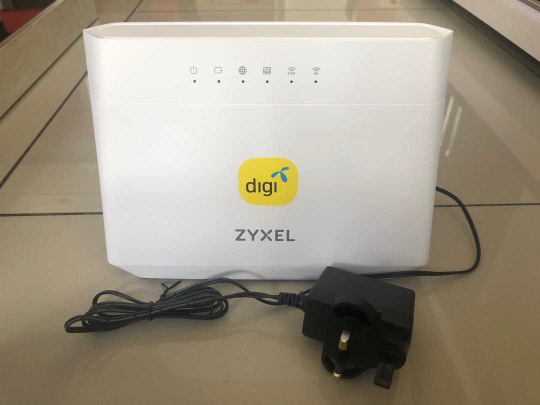 Digi ZYXEL router, Computers & Tech, Parts & Accessories, Networking on Carousell