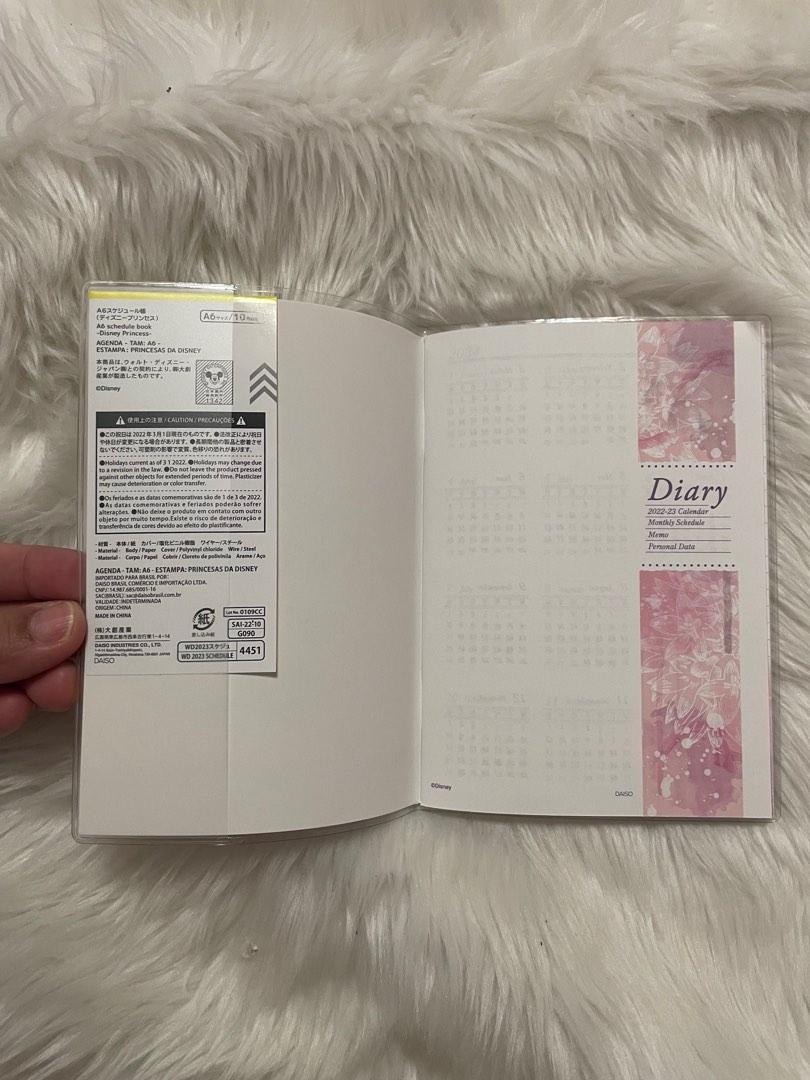 Disney Princess A6 Schedule Book 2023 (Category: Stationery & School Supplies) located in Santa Rosa. Submitted by bellesdreamph (Listing ID 1188799597, Image 2). Description: Disney Princess A6 Schedule Book 2023 with plastic cover Monthly Schedule - Oct 2022 to Dec 2023 Memo - 20 pages Personal Data Available - 9pcs P110 each + SF You can order it on My Shopee account.Please click the link below https://shp.ee/848rttf PLEASE READ BEFORE YOU ASK