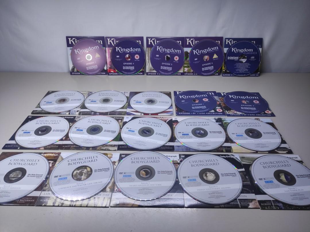 DVD The Daily Telegraph promotional DVD Churchill's Bodyguard & Kingdom ...