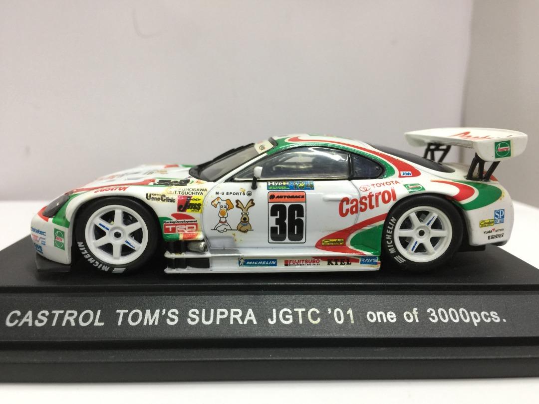 EBBRO 1/43 TOYOTA CASTROL TOM'S SUPRA JGTC '01 #36 (43198) (C996