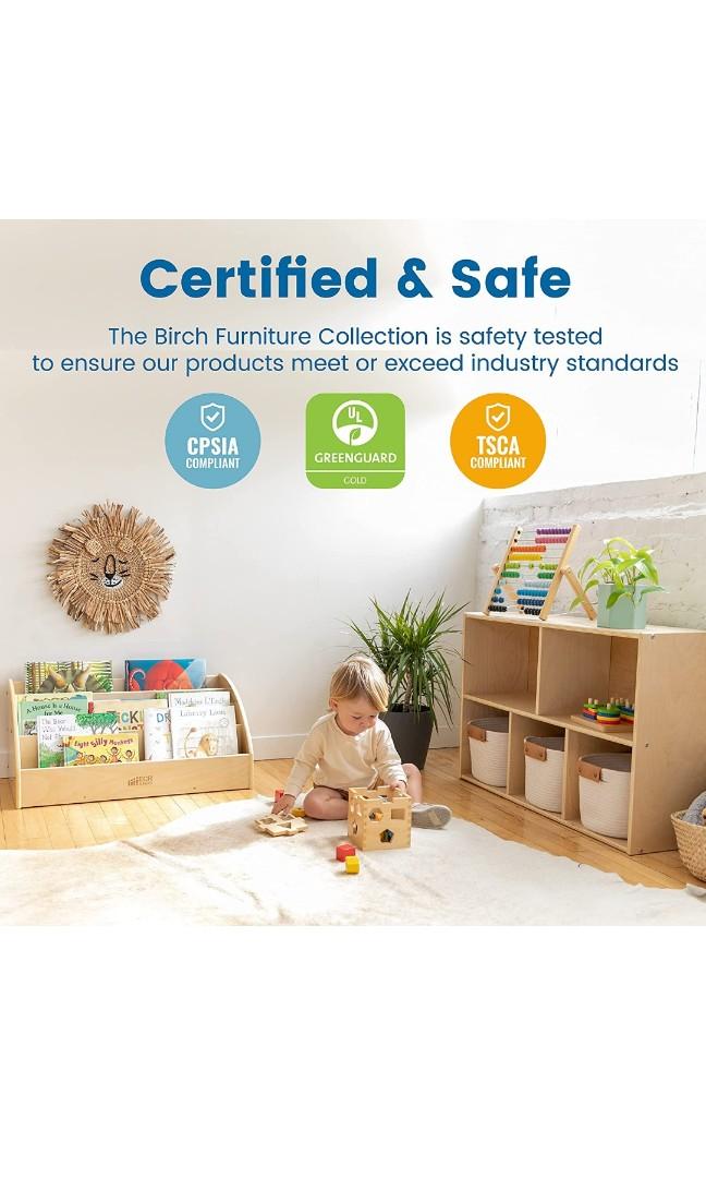 ECR4KIDS Montessori Bookshelf, Babies & Kids, Baby Nursery & Kids